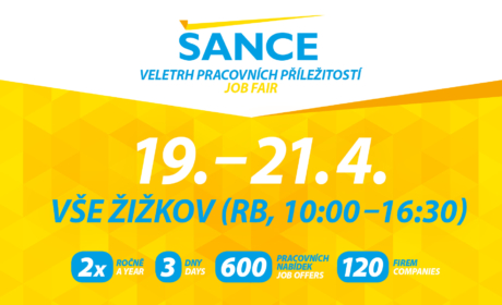 Job Fair ŠANCE / CHANCE /April 19-21, 2022/