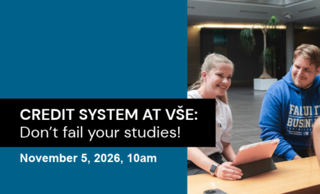 CREDIT SYSTEM AT VŠE – Don’t fail your studies!