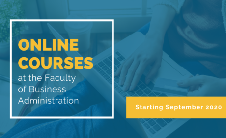 Online courses at the Faculty of Business Administration open to public