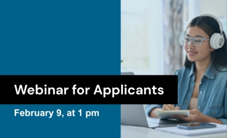Join Our Online Webinar for Applicants