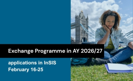 Applications for Exchange Programme Abroad in AY 2026/2027