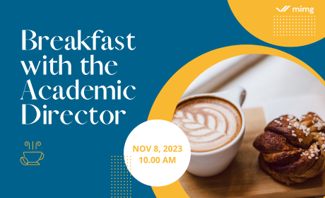 Breakfast with Academic Director /November 8, 2023/