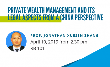 Private Wealth Management and its Legal Aspects from a China Perspective